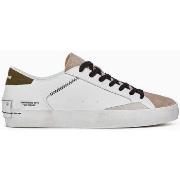 Baskets Crime London DISTRESSED 13104-PP4 WHITE/BEIGE