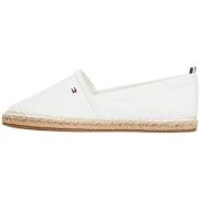 Espadrilles Tommy Hilfiger Espadrilles Femme Ref 59184 YBL Ecru