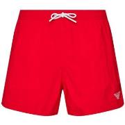 Maillots de bain Emporio Armani EA7 Short de bain homme rouge Emporio ...