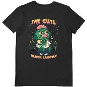 T-shirt Ilustrata Cute Of The Black Lagoon