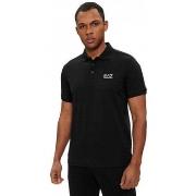 T-shirt Emporio Armani EA7 Polo homme Armani noir 3DPF23 PJ02Z