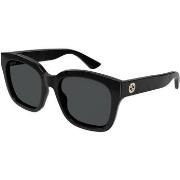 Lunettes de soleil Gucci GG1338S Lunettes de soleil, Noir/Fumée, 54 mm