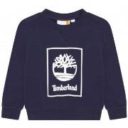 Pull Timberland Sweat crewneck enfant bleu marine T25T58/85T