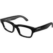 Lunettes de soleil Balenciaga BB0344O Cadres Optiques, Noir/Transparen...