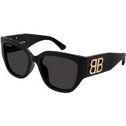 Lunettes de soleil Balenciaga BB0323SK Lunettes de soleil, Noir/Gris, ...