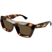 Lunettes de soleil Bottega Veneta BV1283S Lunettes de soleil, Havana/M...