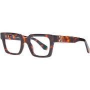 Lunettes de soleil Off-White OERJ072 Style 72 Cadres Optiques, Havana,...