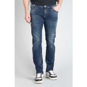 Jeans Le Temps des Cerises Jeans 800/12 regular millon destroy bleu