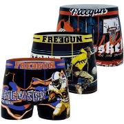 Boxers Freegun Lot de 3 boxers enfant Garantie 2 ans Sport Usa