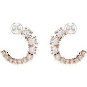 Boucles oreilles Swarovski Boucles d'oreilles Matrix perle de cristal ...