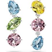 Boucles oreilles Swarovski Boucles d'oreilles Gema multicolores