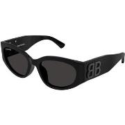 Lunettes de soleil Balenciaga BB0324SK Lunettes de soleil, Noir/Gris, ...