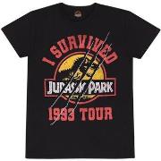 T-shirt Jurassic Park I Survived 1993 Tour