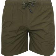 Maillots de bain Suitable Short de Bain Plain Vert Army