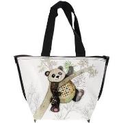 Sac isotherme Kiub Sac repas isotherme blanc panda