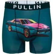 Boxers Pullin Boxer Long Homme Microfibre K2000 Bleu