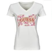 T-shirt Guess LOGO FLOWERS