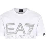 Debardeur Emporio Armani EA7 T-shirt homme Blanc - 3DPT37 PJMUZ 1100