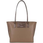 Cabas LANCASTER Sac cabas épaule Zippée M Maya 517-29 Taupe