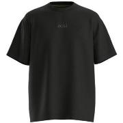 T-shirt BOSS T-SHIRT TEE 10 EN COTON NOIR