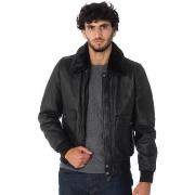 Veste Schott LCTOPGUN BLACK