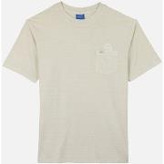 T-shirt Oxbow Pocket tee en lin pigments naturels TAMISE