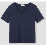 Blouses Promod T-shirt col V éco-conçu