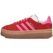 Baskets adidas Gazelle Bold Collegiate Red Lucid Pink