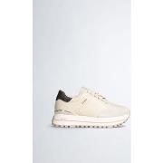 Baskets Liu Jo Sneakers à plateforme en cuir beige