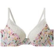 Rembourrés Pomm'poire Soutien-gorge ampliforme coque moulée multico bl...