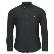 Chemise Polo Ralph Lauren CHEMISE AJUSTEE SLIM FIT EN OXFORD LEGER