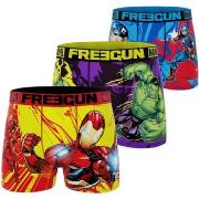 Boxers Freegun Lot de 3 boxers homme Marvels