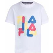 T-shirt enfant Fila fak0129_t-shirt_kids_bianco