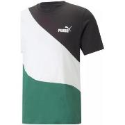 T-shirt Puma 673380_power_cat_tee_nero