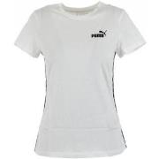 T-shirt Puma 676131_power_tape_bianco