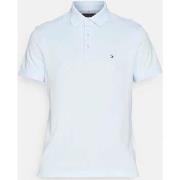 T-shirt Tommy Hilfiger Polo ajusté bleu en coton bio