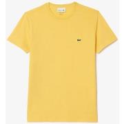 T-shirt Lacoste T-shirt jaune