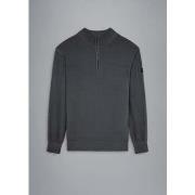 Sweat-shirt Paul &amp; Shark Pull demi-zip gris