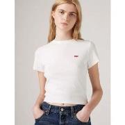 T-shirt Levis A7419 0013 ESS SPORTY TEE-WHITE