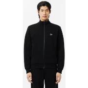 Polaire Lacoste Sweat zippé noir