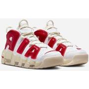 Baskets basses Nike MORE UPTEMPO WHITE RED