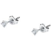 Boucles oreilles Cleor Boucles d'oreilles en or 375/1000 et diamant