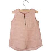 T-shirt enfant Little Hedonist T-shirt sans manches rose neuf