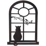 Statuettes et figurines Signes Grimalt Silhouette Chat Orna