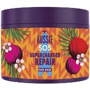 Soins &amp; Après-shampooing Aussie Masque Capillaire Sos Supercharged...