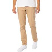 Chinots Gant Pantalon Chino Slim En Sergé