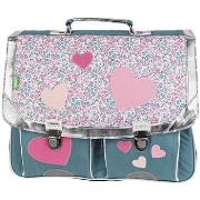 Cartable Tann's Cartable 38 Maelle Ref 5-44266 Rose vert 35