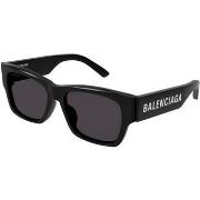 Lunettes de soleil Balenciaga BB0262SA Lunettes de soleil, Noir/Gris, ...