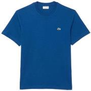 T-shirt Lacoste T-SHIRT CLASSIC FIT EN JERSEY DE COTON BLEU