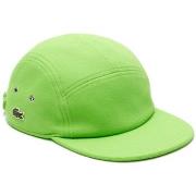 Casquette Lacoste CASQUETTE GIROLLE UNISEXE UNIE EN PIQUÉ DE COTON BIO